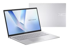 ASUS Vivobook 17 X1704MA-AU038 Intel Core 7 350 Knyginis kompiuteris 43,9 cm (17.3") „Full HD“ 16 GB DDR5-SDRAM 512 GB SSD Wi-Fi 6 (802.11ax) NoOS Sidabras 5