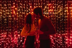 TWINKLY Curtain 210 (TWW210SPP-TEU) Išmanieji LED žibintai 210 LED RGB+W 2,1 m 8