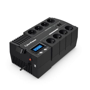 CyberPower BR1000ELCD-FR nepertraukiamo maitinimo resursai (UPS) „Line-Interactive“ 1 kVA 600 W 8 AC išvestis(ys / čių)