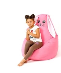 Sako krepšys Pouf Rabbit pink L 105 x 80 cm 2