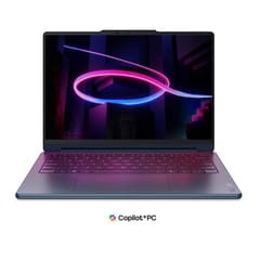 Lenovo Yoga 9i 2-in-1 Aura Edition 14IPH11 Ultra 7 355 14" 2.8K OLED 500nits Glossy 32GB LPDDR5X-7467 SSD512 Intel Graphics WiFi7+BT Cam5.0MP + IR 70Wh Win11 Cosmic Blue 6
