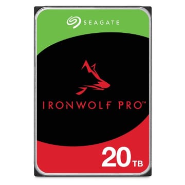 Seagate IronWolf Pro ST20000NT001 vidinis kietasis diskas 20 TB 7200 RPM 256 MB 3.5"