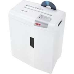 HSM shredstar X10 dokumentų smulkintuvas, 4,5 x 30 mm + atskiras CD pjaustymo mechanizmas 7