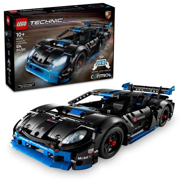 LEGO TECHNIC 42176 Porsche GT4 e-Performance lenktyninis automobilis