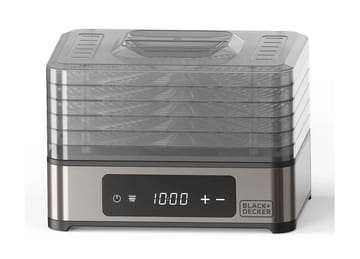 Black+Decker BXDE401E vaisių, grybų ir daržovių džiovintuvas