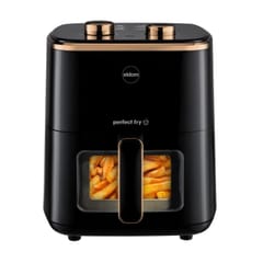 ELDOM FRITTA fat-free fryer capacity 5.0 l adjustable temp. clock 1500 W Vienas 5 L Autonominės Karšto oro gruzdintuvė Juoda 2