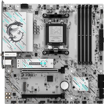 MSI B840M GAMING PLUS WIFI6E pagrindinė plokštė AMD B840 AM5 lizdas „micro ATX“