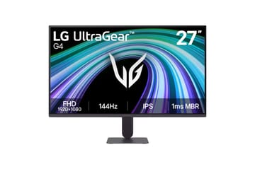 LG LED monitorius „UltraGear G4“ FHD 27G411B-B, 27 colių, 144 Hz