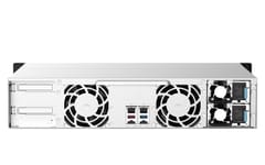QNAP TS-1273AU-RP-8G NAS ir duomenų saugojimo serveris Stovas (2U) Ryzen Embedded V1500B 8 GB DDR4 0 TB QNAP QTS Aliuminis, Juoda 7
