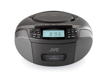 JVC RC-E444B Radijo grotuvas Juodas