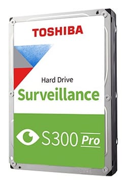 Toshiba S300 Pro Surveillance vidinis kietasis diskas 4 TB 7200 RPM 512 MB 3.5" „Serial ATA III“