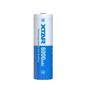 Akumuliatorius  XTAR 21700 3,6 V ličio jonų 6000 mAh su apsauga