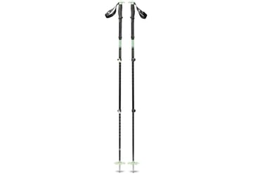 Black Diamond Expedition 3 - slidinėjimo lazdos, 125–140 cm (žalios ir juodos)