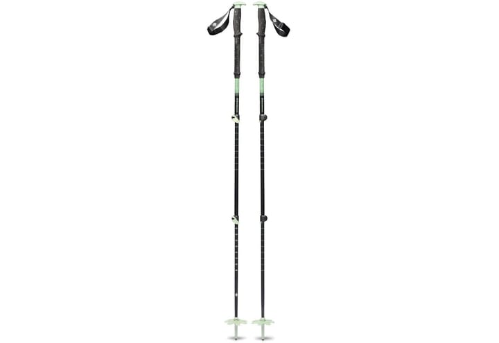 Black Diamond Expedition 3 - slidinėjimo lazdos, 125–140 cm (žalios ir juodos)