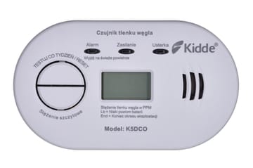 K5DCO KIDDE ANGLIES MONOKSIDO IR ANGLIES MONOKSIDO DETEKTORIUS