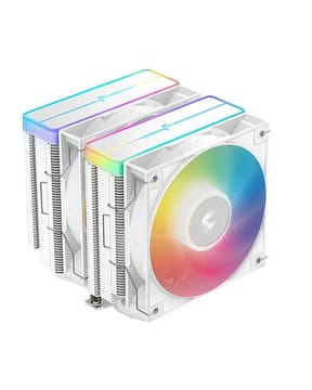 DeepCool AG620 WH ARGB V2 Mikroschemų rinkiniui, Motininė plokštė Orinis aušintuvas 12 cm Balta 1 vnt