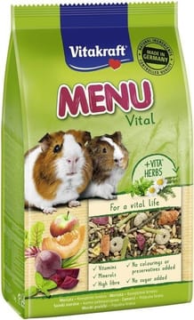 VITAKRAFT Menu Vital - Maistas jūrų kiaulytėms - 1kg