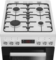 Beko FSE52323DWD virtuvas Pastatoma viryklė Elektrinis Dujinė Balta 4