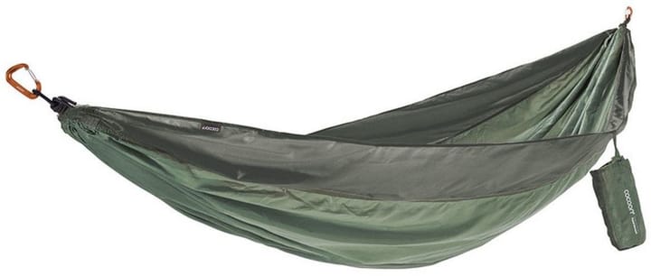 Dvivietis hamakas „Cocoon Travel Set Double“, kipariso žalios spalvos