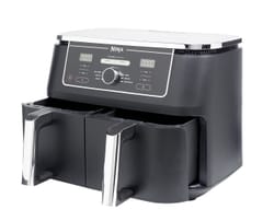 Ninja AF400EU gruzdintuvė Dvigubas 9,5 L Autonominės 2470 W Karšto oro gruzdintuvė Juoda 3