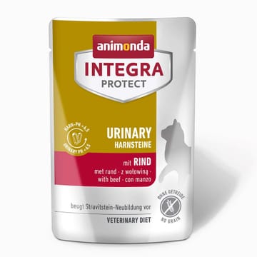 ANIMONDA Integra Protect Urinary Struvit su jautiena - šlapias maistas katėms - 85g