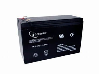 Gembird BAT-12V9AH Gelinis akumuliatorius, universalus 12V/9AH