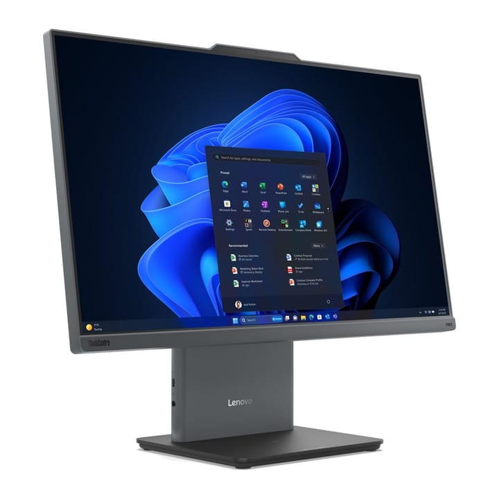 Lenovo AIO ThinkCentre neo 50a G5 Core 7 240H 23.8"FHD Touch IPS 250nits AG 16GB DDR5 5200 SSD1TB Integrated Intel Graphics Cam 5.0MP W11Pro Luna Grey 3Y OnSite + Lenovo Adapter ACC_PARTS Kensington K64467M-M1
