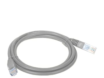Alantec KKU5SZA2 0,5 m Cat5e U/UTP tinklo kabelis (UTP), pilkos spalvos