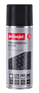 Activejet AOC-200 įrangos valymo rinkinys Metalas/Plastikas, Mobilusis telefonas / išmanusis, PC, Spausdintuvas, Skeneris Įrangos valiklis oro slėgiu 400 ml