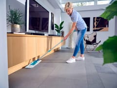Leifheit 55092 šluota grindims plauti Mikro pluošto 8000 ml Sausas ir drėgnas Mikro pluoštas Mėlyna, Pilka 6