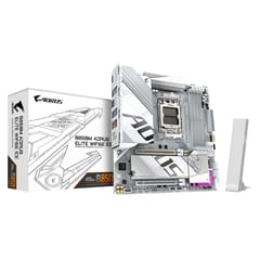 GIGABYTE B850M AORUS ELITE WIFI6E ICE AMD B850 AM5 lizdas „micro ATX“