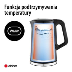 ELDOM BELAIDIS VIRDULYS SU TEMPERATŪROS VALDYMU C540 JETTY 3