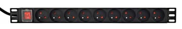 Gembird *Rack power strip PDU 9xFR 1U 16A F