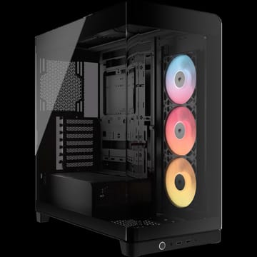 Corsair 4500X RS-R ARGB Tempered Glass Mid-Tower, Black „Midi Tower“ Juoda