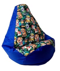 Sako krepšys pouffe Pear print cornflower-PAW Patrol L 105 x 80 cm 2
