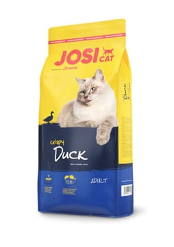 JOSERA JosiCat Crispy Duck - sausas kačių maistas - 10 kg