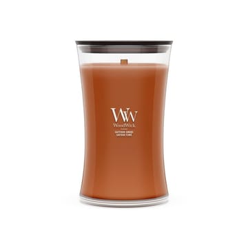 WoodWick Saffron Smoke vaško žvakė Cilindras Šafranas Ruda 1 vnt
