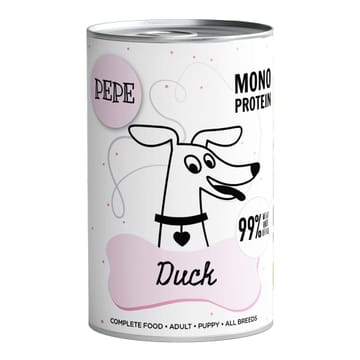 PAKA ZWIERZAKA Pepe Duck - drėgnas ėdalas šunims - 400g