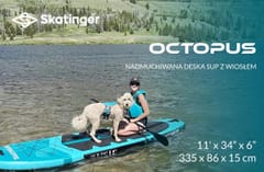 Deska SUP SKATINGER Octopus 335x86x15 cm Allround 4