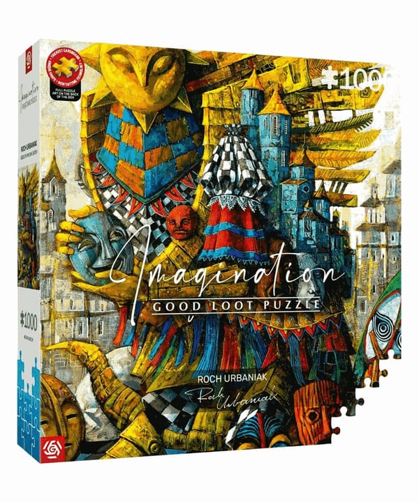 Puzzle Good Loot Imagination - Roch Urbaniak: Gezeleth – Saulės klounas 1000 vnt