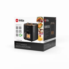 ELDOM FRITTA fat-free fryer capacity 5.0 l adjustable temp. clock 1500 W Vienas 5 L Autonominės Karšto oro gruzdintuvė Juoda 3