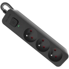 DEFENDER POWER STRIP SFS 131 3 SLOTS 1,5M 99456 1