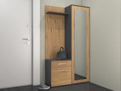 Topeshop GARD DUO ANT/ART KPL prieškambario spintelė 3