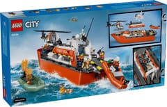 LEGO CITY 60504 Pakrančių apsaugos tarnybos gelbėjimo laivas ir sraigtasparnis 2