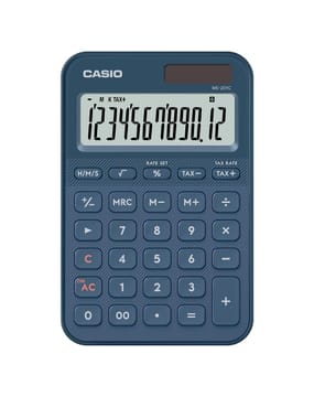 Casio MS-20YC-NY skaičiuotuvas Desktopas Pagrindinis skaičiuotuvas Navy