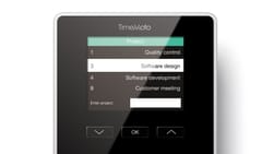 Safescan TimeMoto TM-616 RFID laiko registravimo sistema 6