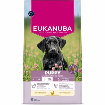 EUKANUBA Premium Nutrition Puppy Large & Giant Breed Chicken - sausas maistas šunims - 18kg