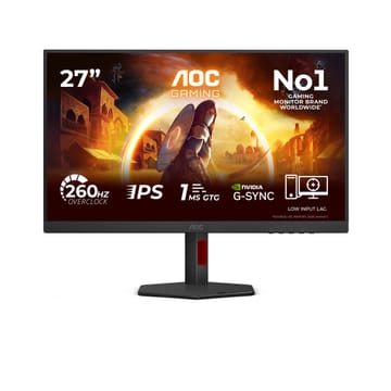 AOC G4 27G4ZR kompiuterio monitorius 68,6 cm (27") 1920 x 1080 pikseliai „Full HD“ LED Juoda, Raudona