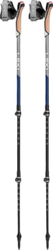 Žygio lazdos LEKI NW Traveller Carbon, 90–130 cm, mėlynos