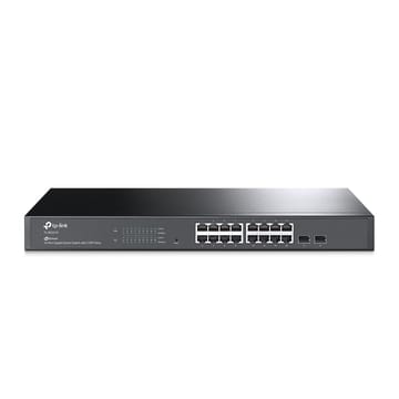 TP-Link JetStream TL-SG2218 tinklo komutatorius Valdomas L2/L2+ Gigabit Ethernet (10/100/1000) 1U Juoda